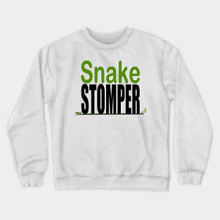 Christian Snake STOMPER (Design on back) Crewneck Sweatshirt